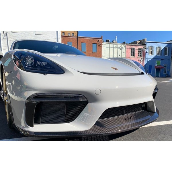 Spoiler avant Carbone DB Carbon pour Porsche 718 GT4 & Spyder(2019+)