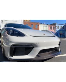 Spoiler avant Carbone DB Carbon pour Porsche 718 GT4 & Spyder(2019+)