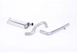 Ligne d'échappement Cat-Back MILLTEK Audi A3 1,9 TDI 90/100/110/130Ch 8L (1996-2004)