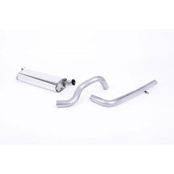 Ligne d'échappement Cat-Back MILLTEK Audi A3 1,9 TDI 90/100/110/130Ch 8L (1996-2004)