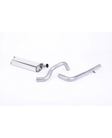 Ligne d'échappement Cat-Back MILLTEK Audi A3 1,9 TDI 90/100/110/130Ch 8L (1996-2004)