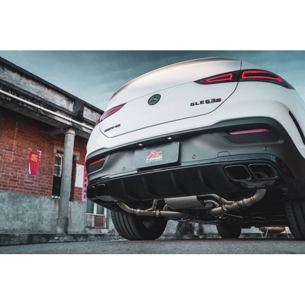 Echappement Inox Fi EXHAUST Mercedes GLE63 AMG SUV + Coupé C/W167 (2019+)- Ligne Cat/FAP-Back à valves