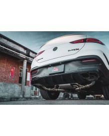 Echappement Inox Fi EXHAUST Mercedes GLE63 AMG SUV + Coupé C/W167 (2019+)- Ligne Cat/FAP-Back à valves