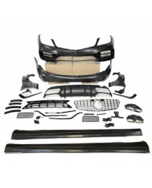 Kit carrosserie look C63 W205 pour Mercedes Classe C W204 (2007-2013)