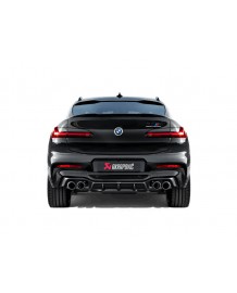 Echappement AKRAPOVIC BMW X4M + Competition F98 FAP (2022+)- Silencieux à valves