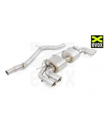 Echappement EVOX VW Golf 7R (2014-03/2017)- Ligne Cat-Back à valves