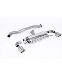 Ligne d'échappement inox FAP-Back MILLTEK TOYOTA Yaris GR & GR Circuit Pack 1,6T (2020+)(Sport)