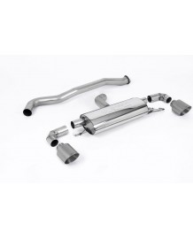 Ligne d'échappement inox FAP-Back MILLTEK TOYOTA Yaris GR & GR Circuit Pack 1,6T (2020+)(Sport)