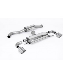 Ligne d'échappement inox FAP-Back MILLTEK TOYOTA Yaris GR & GR Circuit Pack 1,6T (2020+)(Homologuée)