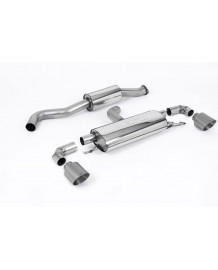 Ligne d'échappement inox FAP-Back MILLTEK TOYOTA Yaris GR & GR Circuit Pack 1,6T (2020+)(Homologuée)