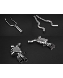 Echappement Inox CAPRISTO BMW M6 F12 F13 - Ligne Cat-Back à valves