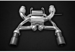 Echappement CAPRISTO McLaren 720S - Ligne à valves + Suppression catalyseurs