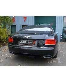 Echappement sport inox QUICKSILVER Bentley Flying Spur W12 & V8 (2014-2018)- Silencieux