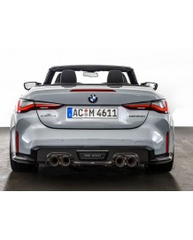 Echappement inox AC SCHNITZER BMW M4 G82 G83 / M3 G80 + Competition (2021+)-Silencieux à valves Homologué