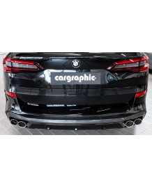 Embouts d'échappement ronds CARGRAPHIC BMW X5 G05 / X6 G06 :30i 40i 45e 25d 30d 40d M50d 45e (2018+) Pack M