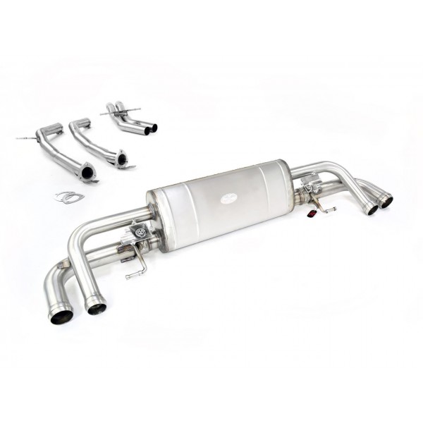 Echappement inox QUICKSILVER Bentley Bentayga W12 (2020+) -Ligne cat-back à Valves