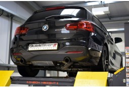 Echappement sport inox QUICKSILVER BMW M140i F20/F21 (2016+)- Silencieux à valves