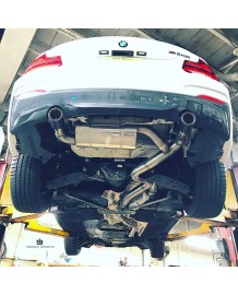 Echappement sport inox QUICKSILVER BMW M240i F22 (2017+)- Silencieux à valves