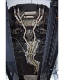 Echappement inox sport QUICKSILVER BMW M2 F87 (2016-2018) - Ligne Cat-Back à valves