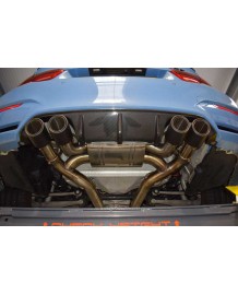 Echappement sport QUICKSILVER BMW M4 F82-F83 (2014+) - Ligne Cat-Back à valves