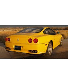 Echappement inox QUICKSILVER Ferrari 550 (1997-2003) -Silencieux Sport