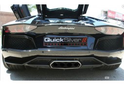 Echappement inox QUICKSILVER Lamborghini Aventador LP700 (2011+)- Silencieux à valves