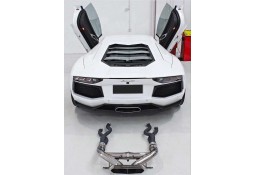 Suppression Catalyseurs inox QUICKSILVER Lamborghini Aventador LP700 (2011+)