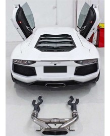 Suppression Catalyseurs inox QUICKSILVER Lamborghini Aventador LP700 (2011+)