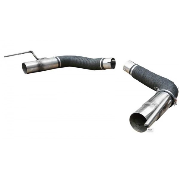 Echappement inox QUICKSILVER Mercedes SL65 AMG Black Series R230 (2006-2011) - Tubes de sortie