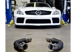 Echappement inox QUICKSILVER Mercedes SL65 AMG Black Series R230 (2006-2011) - Tubes de sortie