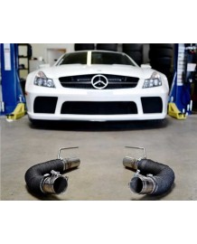 Echappement inox QUICKSILVER Mercedes SL65 AMG Black Series R230 (2006-2011) - Tubes de sortie