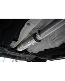 Echappement inox QUICKSILVER Mini Cooper S 2.0 + JCW F56/F55 / 3 & 5 Portes (2014-2018) - Ligne Cat-Back à valves