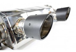 Echappement inox QUICKSILVER Porsche 991.2 (2016+) - Silencieux à valves + Catalyseurs Race