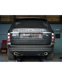 Echappement inox QUICKSILVER Range Rover 5.0 (2013+) - Ligne Cat-Back