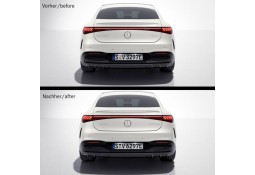 Baguettes de Diffuseur arrière EQS 53 AMG pour Mercedes EQS Pack AMG (V297)(09/2021+)