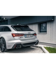 Echappement ABT Audi RS6 4,0 TFSI C8 / RS7 4,0 TFSI C8 (12/2019+) - Ligne Fap-Back à valves