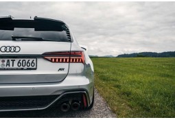 Echappement ABT Audi RS6 4,0 TFSI C8 / RS7 4,0 TFSI C8 (12/2019+) - Ligne Fap-Back à valves