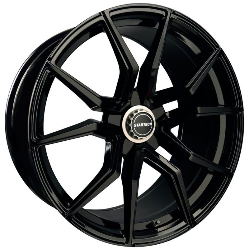 Jante Alliage MSW 37T Pour Tesla Model Y - 9,5Jx19 - Noir Brillant - Neuve