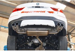 Echappement SUPERSPRINT Bmw X4 28i xDrive (F26) -Silencieux 4 Sorties