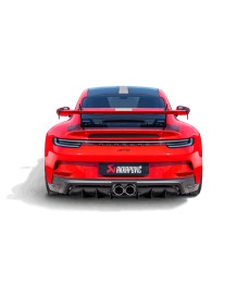 Diffuseur carbone AKRAPOVIC PORSCHE 992 GT3 / GT3 Touring (2021+)