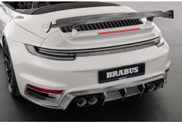 Diffuseur Carbone + échappement BRABUS PORSCHE 911 992 Turbo S (2020+)