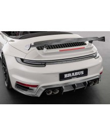 Diffuseur Carbone + échappement BRABUS PORSCHE 911 992 Turbo S (2020+)