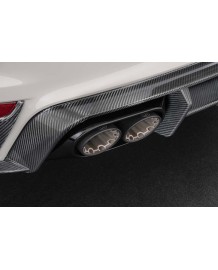 Diffuseur Carbone + échappement BRABUS PORSCHE 911 992 Turbo S (2020+)