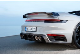 Diffuseur Carbone + échappement BRABUS PORSCHE 911 992 Turbo S (2020+)