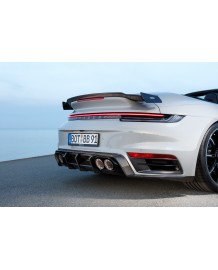 Diffuseur Carbone + échappement BRABUS PORSCHE 911 992 Turbo S (2020+)