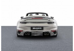 Diffuseur Carbone + échappement BRABUS PORSCHE 911 992 Turbo S (2020+)