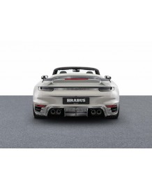 Diffuseur Carbone + échappement BRABUS PORSCHE 911 992 Turbo S (2020+)