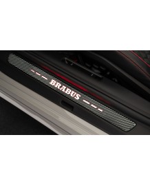 Seuils de portes Carbone lumineux BRABUS PORSCHE 911 992 Turbo S (2020+)