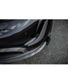 Extensions latérales avant Carbone BRABUS PORSCHE TAYCAN Turbo S (2020+)