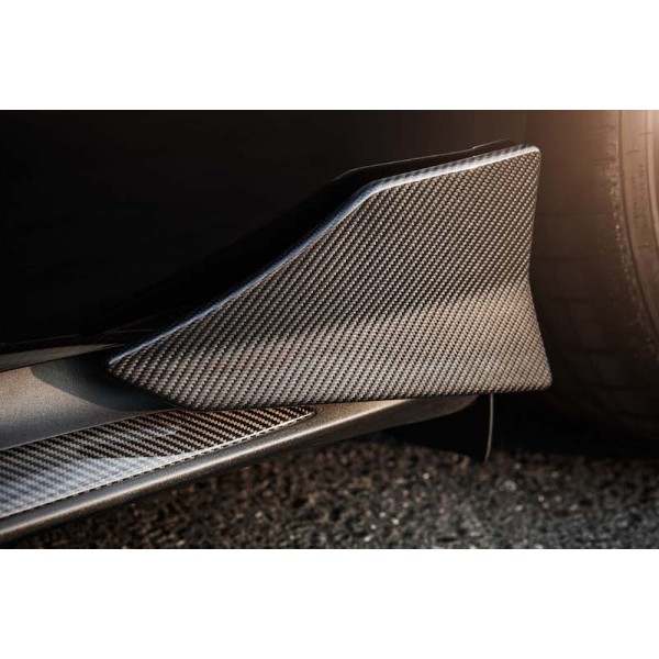 Extensions bas de caisse Carbone BRABUS PORSCHE TAYCAN Turbo S (2020+) Extensions bas de caisse Carbone BRABUS PORSCHE TAYCAN Turbo S (2020+)